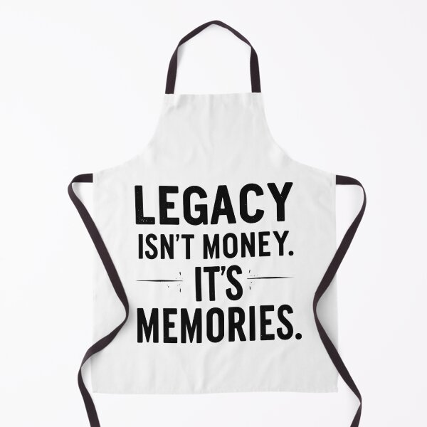 Item preview, Legacy Isn't Money It's Memories T-Shirt - Timeless Family Quote, Vintage Inspirational Tee, Grandparent Gift Idea designed and sold by Typography Prints.