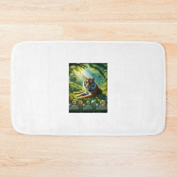 Item preview, Tiger Talk – Educational Feliform Design with Wild Facts designed and sold by ashokreddy343.