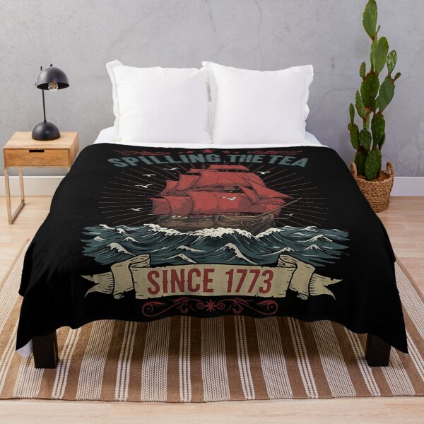 Item preview, Spilling The Tea Since 1773 Shirt Vintage Us History Teacher designed and sold by Wilson-Aura.