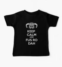 Keep Fus Ro Dah Baby Tee