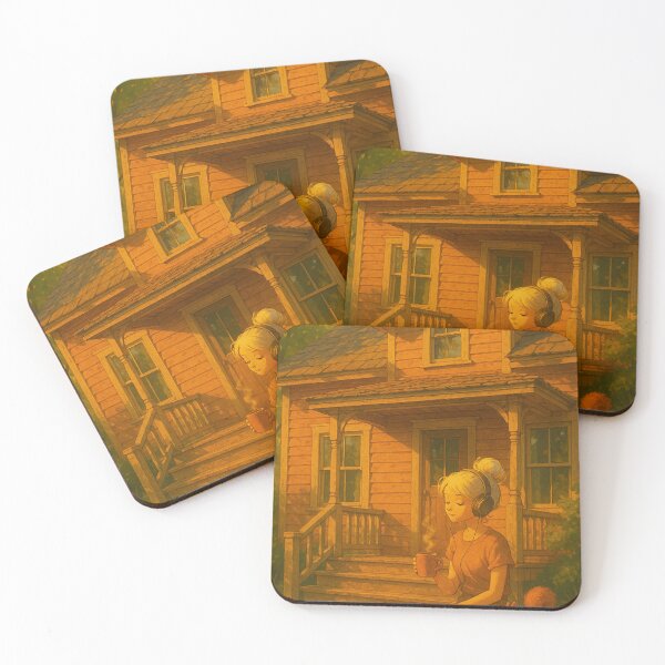 Item preview, Golden Hours & Quiet Moments | Porch Serenade at Sunset designed and sold by PaintedPixels01.