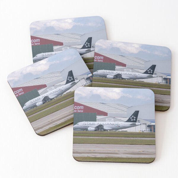 Item preview, MAN from FRA Lufthansa Star Alliance Livery Airbus A319-112 designed and sold by Skyframe Aviation.