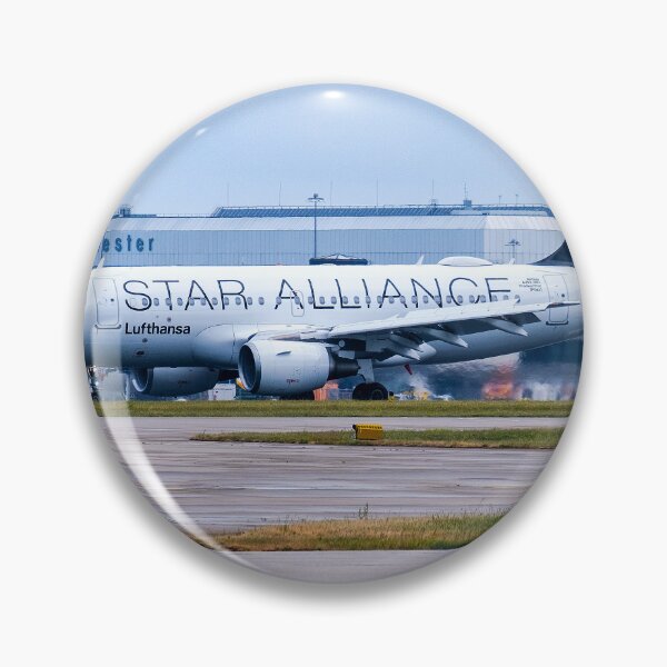 Item preview, MAN from FRA Lufthansa Star Alliance Livery Airbus A319-112 designed and sold by Skyframe Aviation.