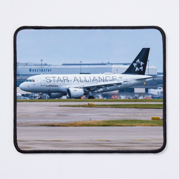 Item preview, MAN from FRA Lufthansa Star Alliance Livery Airbus A319-112 designed and sold by Skyframe Aviation.