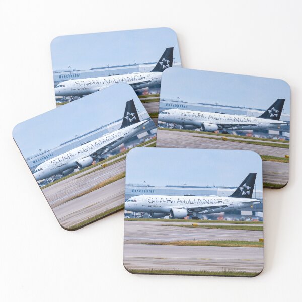 Item preview, MAN from FRA Lufthansa Star Alliance Livery Airbus A319-112 designed and sold by Skyframe Aviation.