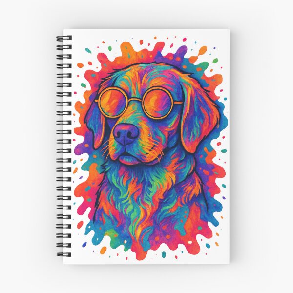 Item preview, Psychedelic dog with glasses designed and sold by Lizandro  Serrano Pacheco.