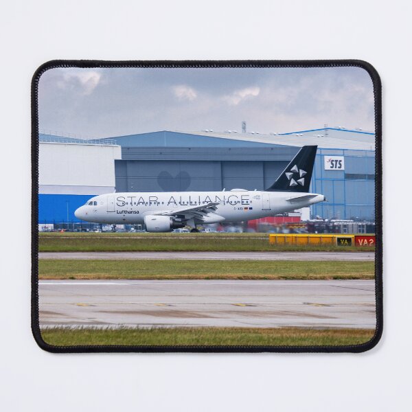 Item preview, MAN from FRA Lufthansa Star Alliance Livery Airbus A319-112 designed and sold by Skyframe Aviation.