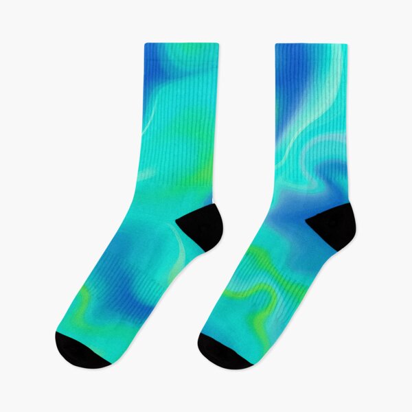Item preview, Electric Blue Aqua Marble Wave Pattern – Trippy Abstract Design for Ocean-Inspired Gifts designed and sold by weirdfishes123.