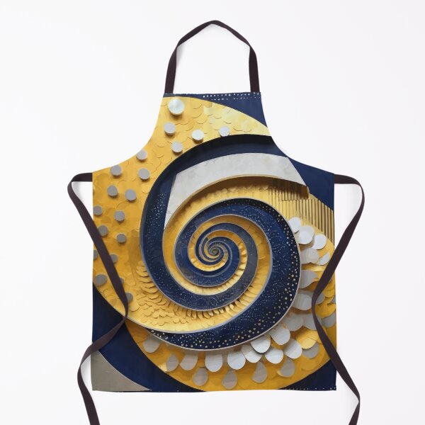 Item preview, Colorful Abstract Fibonacci Art 180 designed and sold by Vicky Brago-Mitchell®.