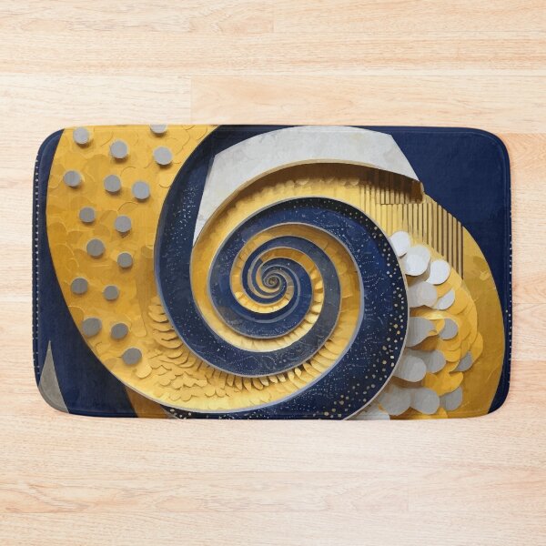 Item preview, Colorful Abstract Fibonacci Art 180 designed and sold by Vicky Brago-Mitchell®.