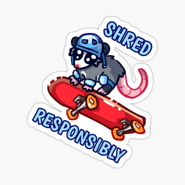 Aperçu de l'œuvre Déchiqueter de manière responsable - Opossum créée et vendue par MaxTbhh.