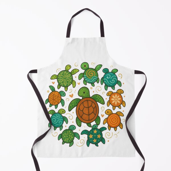 Item preview, Turtle Family Circle – An Aboriginal Art Tribute to Australia's Endangered Species designed and sold by Globalcitytees.