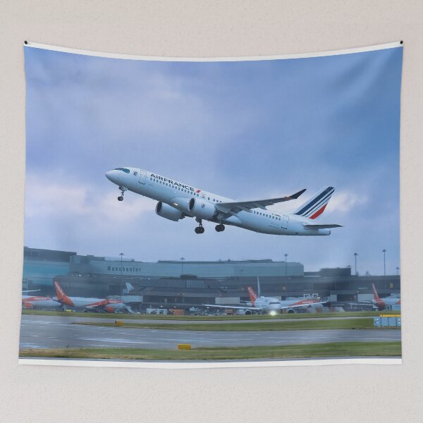 Item preview, MAN to CDG Air France Airbus A220-300 designed and sold by Skyframe Aviation.