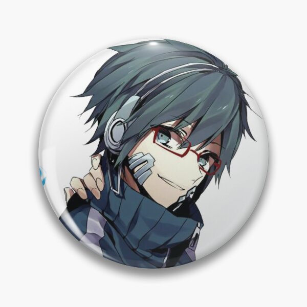 Item preview, Dihydrogen Monoxide Survivor – Stylish Anime Boy Art with H₂O Molecule Jar designed and sold by GraphixKing999.