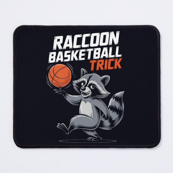 Item preview, Raccoon Basketball Trick – Funny Animal Spinner designed and sold by Taans-Creation.