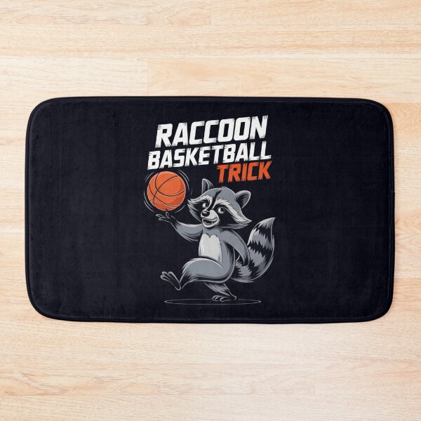 Item preview, Raccoon Basketball Trick – Funny Animal Spinner designed and sold by Taans-Creation.