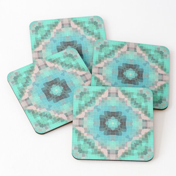 Item preview, Abstract Mosaic Kaleidoscopic Distortion designed and sold by ObsidianDaz.