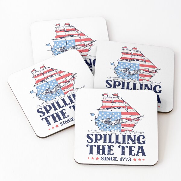 Item preview, Spilling The Tea Since 1773 Vintage 4Th Of July History designed and sold by Wilson-Aura.