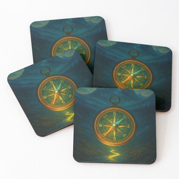Item preview, Celestial Compass in the Mountains Design | Mystical Navigation Symbol Meets Nature | Cosmic Explorer Graphic | Guiding Stars Above Rugged Peaks | Spiritual Mountain Adventure Tee designed and sold by PaintedPixels01.