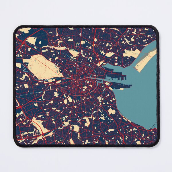 Item preview, Dublin City Map of Ireland - Hope designed and sold by deMAP.