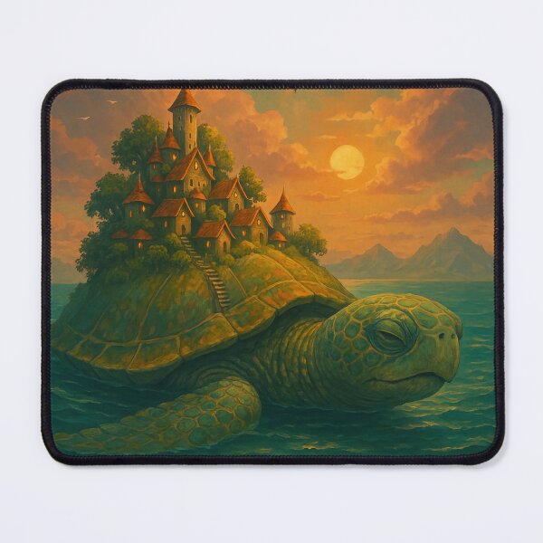 Item preview, Pasteic Turtle Tower Design | Whimsical Stacked Turtle Illustration | Playful Fantasy Creature Tower Graphic | Cute Animal Tower with Personality | Lighthearted Dreamland Scene designed and sold by PaintedPixels01.
