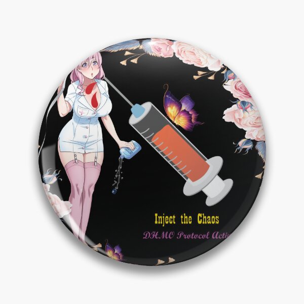 Item preview, Anime Nurse – Inject the Chaos | DHMO Protocol Activated Art designed and sold by GraphixKing999.