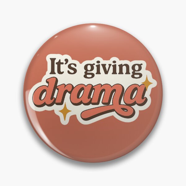 Item preview, It’s giving drama. designed and sold by NO PLAN B 'Club.