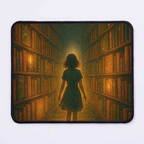 Item preview, Magical Boos in the Library Design | Spooky Ghosts Meet Enchanted Bookshelves | Whimsical Haunted Library Scene | Cute Paranormal Book Lover Graphic | Ghostly Reading designed and sold by PaintedPixels01.