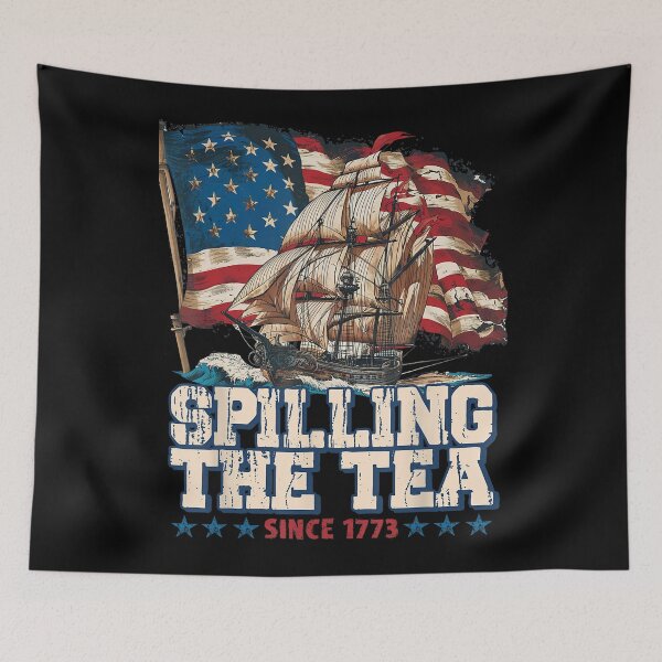 Item preview, Vintage History Teacher Spilling The Tea Since 1773 Retro designed and sold by Wilson-Aura.
