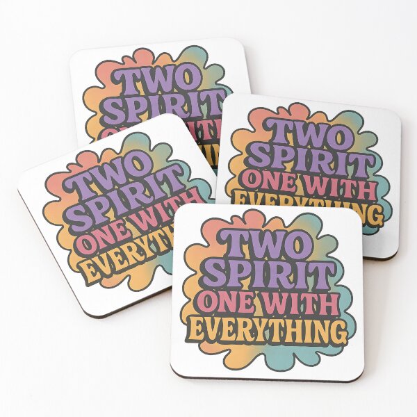 Item preview, Two Spirit One With Everything – Vibrant Pride Art designed and sold by Haus Of Sin.