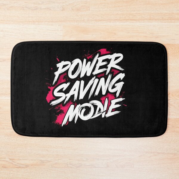 Item preview, Power Saving Mode – Glitch Aesthetic Design designed and sold by PPShopByPan.