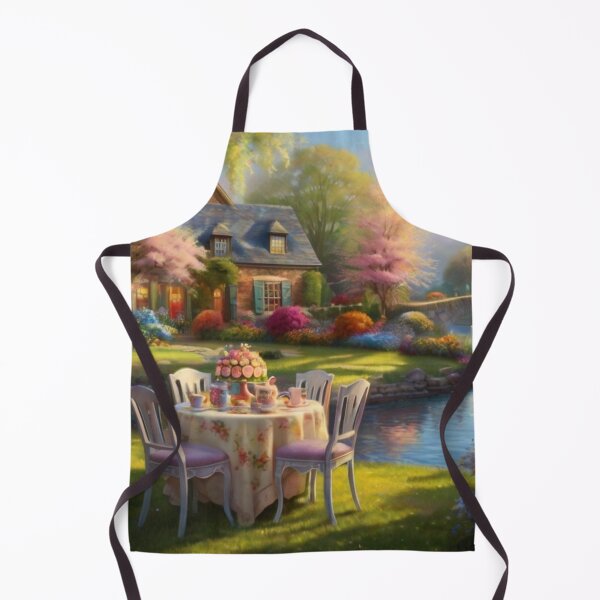 Item preview, Sunlit Tea Party in the Spring Garden designed and sold by BlareBlare.