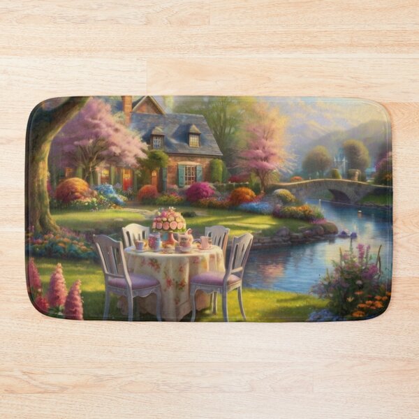 Item preview, Sunlit Tea Party in the Spring Garden designed and sold by BlareBlare.