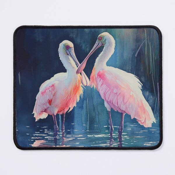 Item preview, 2 Spoonbills in Water designed and sold by laurashawart.