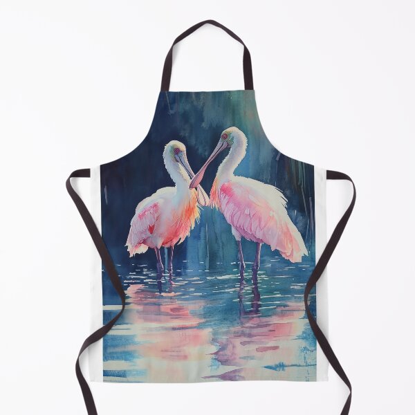 Item preview, 2 Spoonbills in Water designed and sold by laurashawart.