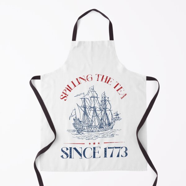 Item preview, Vintage Spilling The Tea Since 1773 4Th Of July History Funny designed and sold by Wilson-Aura.