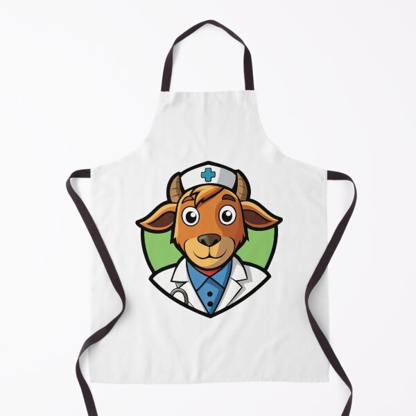 Item preview, Good-natured goat doctor. designed and sold by GregorySmithRed.