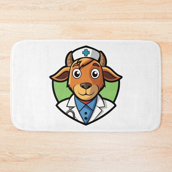 Item preview, Good-natured goat doctor. designed and sold by GregorySmithRed.