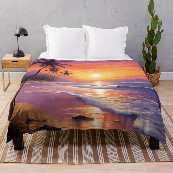 Item preview, Golden Shorelines designed and sold by DrawnThreads.
