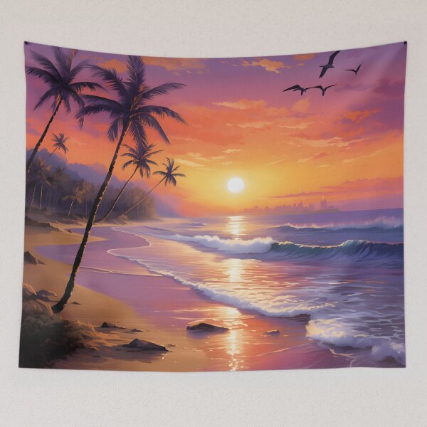 Item preview, Golden Shorelines designed and sold by DrawnThreads.
