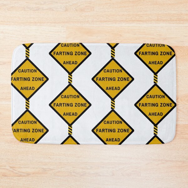 Item preview, Farting Zone Caution designed and sold by DNC1134.