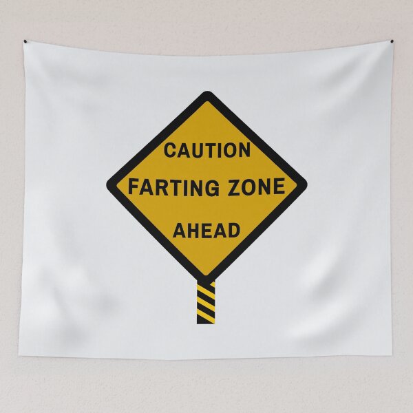 Item preview, Farting Zone Caution designed and sold by DNC1134.