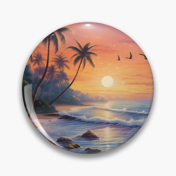 Item preview, Coastal Twilight Magic designed and sold by DrawnThreads.