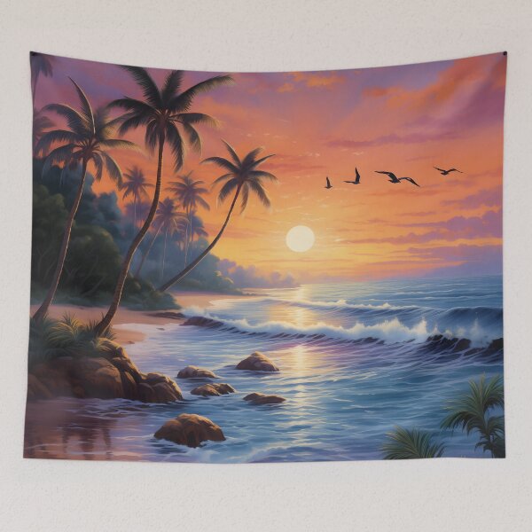 Item preview, Coastal Twilight Magic designed and sold by DrawnThreads.
