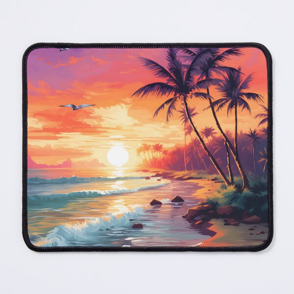 Item preview, Tranquil Beach Retreat designed and sold by DrawnThreads.