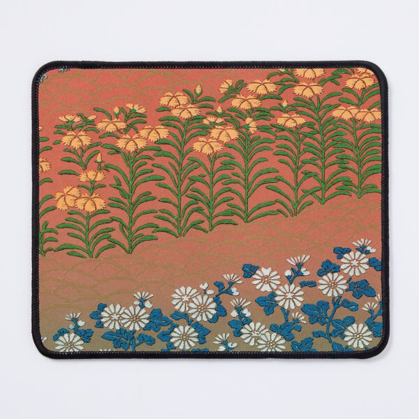 Item preview, Vintage Japanese Floral Fan Pattern – G.A. Audsley (1884) designed and sold by EmeraldeaArt.