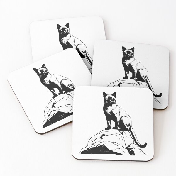 Item preview, Siamese Cat Thai Feline Domestic House Kitty Balinese designed and sold by inkoutninja.