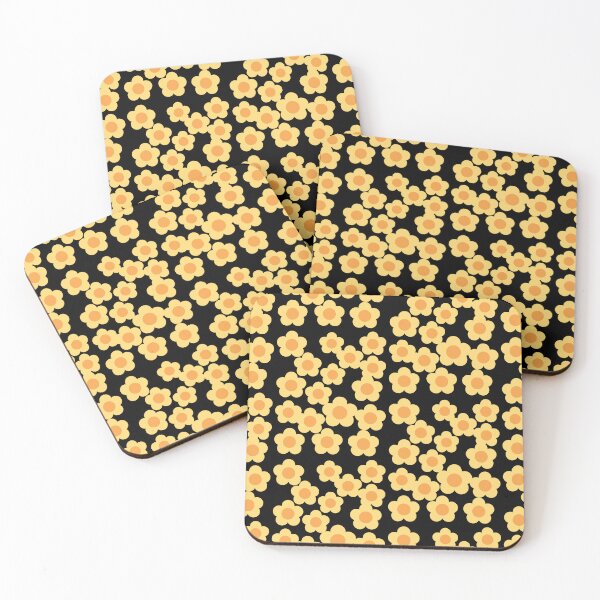 Item preview, Happy boho retro floral pattern designed and sold by SWETA HALDER.