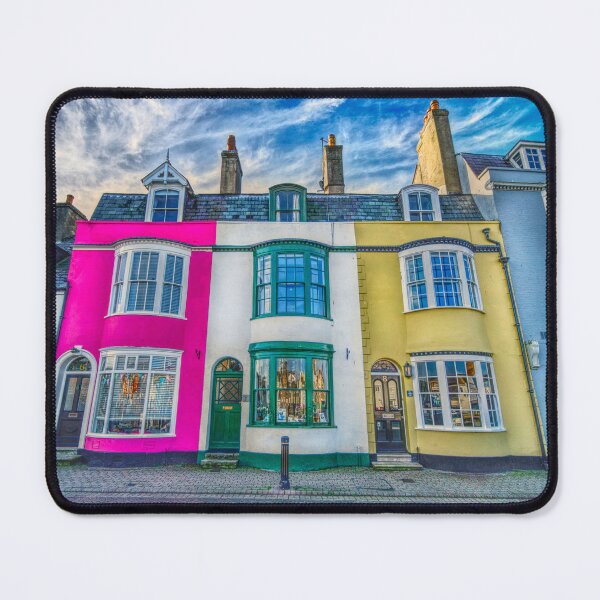 Item preview, Colourful Weymouth Harbour Houses designed and sold by Alisonchambers2.