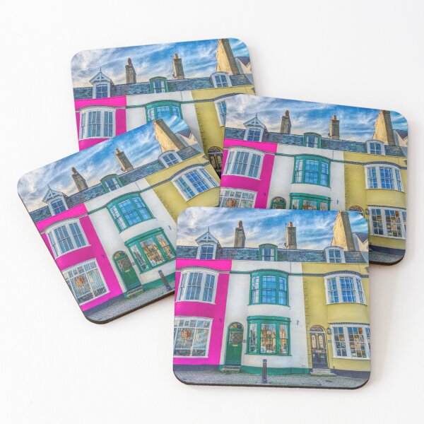 Item preview, Colourful Weymouth Harbour Houses designed and sold by Alisonchambers2.